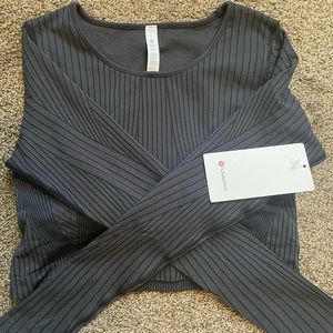 NWT Lululemon Ebb to a Street Long Sleeve